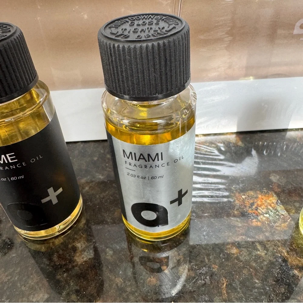 AROMAR Aromar+ Waterless Fragrance Oils Set of 2 - Paris & Miami